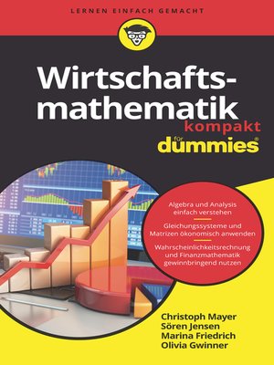 cover image of Wirtschaftsmathematik kompakt f&uuml;r Dummies